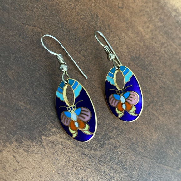 Pretty Butterfly Earrings - Picture 2 of 6